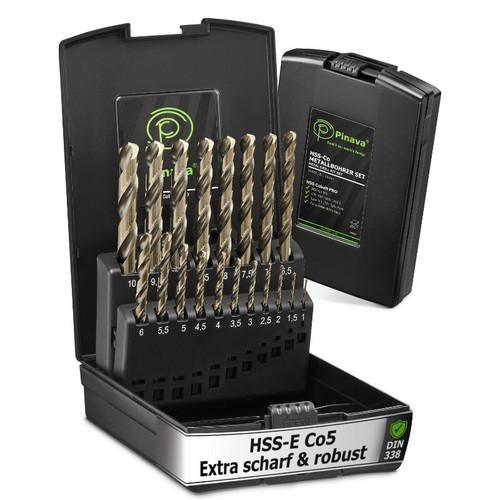 Metallbohrer set hss cobalt - set,