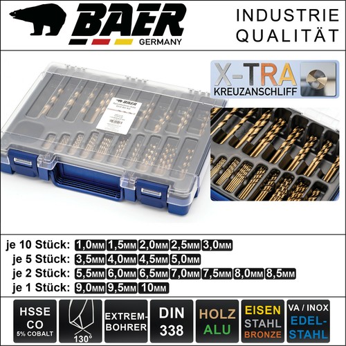 Extrembohrer set baer - extrembohrer,