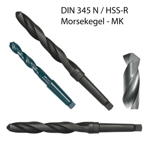 Hss spiralbohrer din 345 - hss,