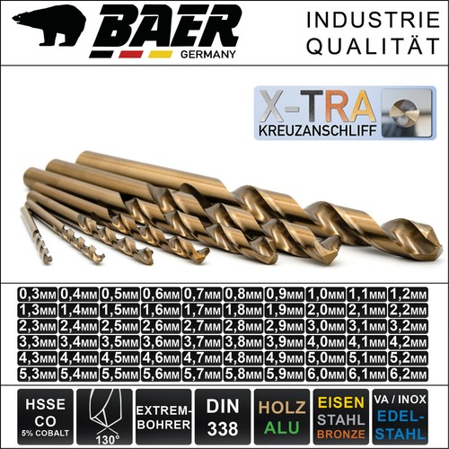 Spiralbohrer baer metallbohrer - spiralbohrer,