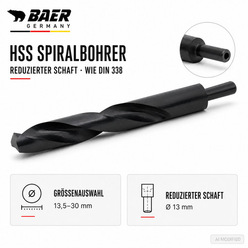 Hss spiralbohrer 20 25 - 18,
