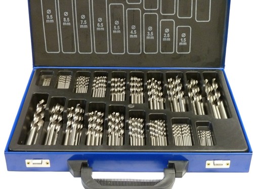 Metallbohrer set 170 - metallbohrer-set, 170-tlg