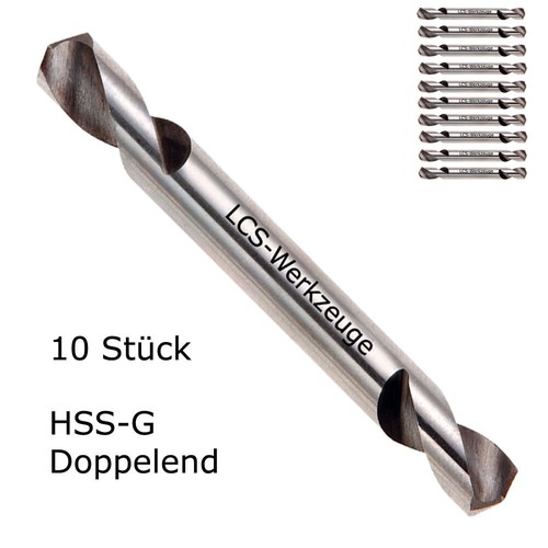 Doppelendbohrer 6 0 - mm, 6,0